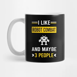 3 People Robot Combat Robots Mug